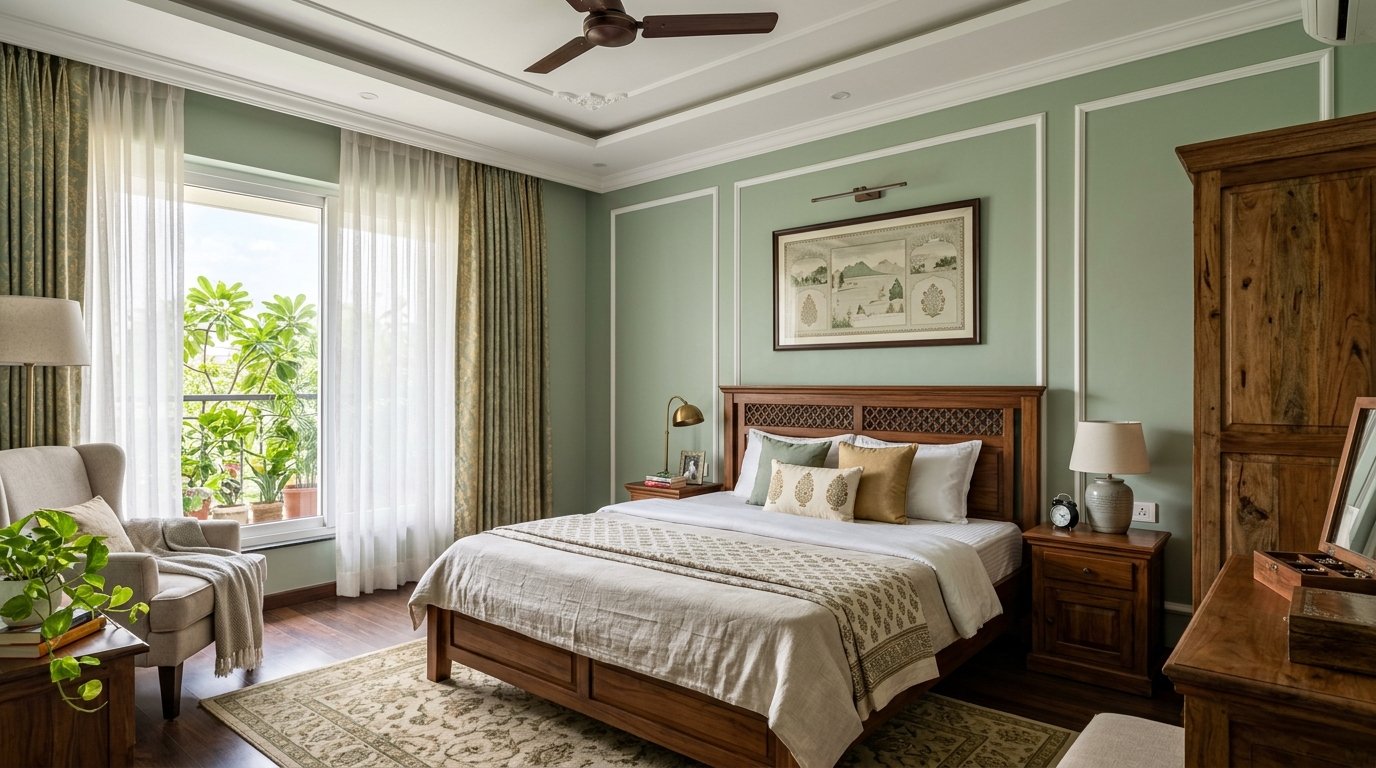 Painting Your Master Bedroom: The Right Colours, Finishes & the Complete Guide for Restful Indian Homes