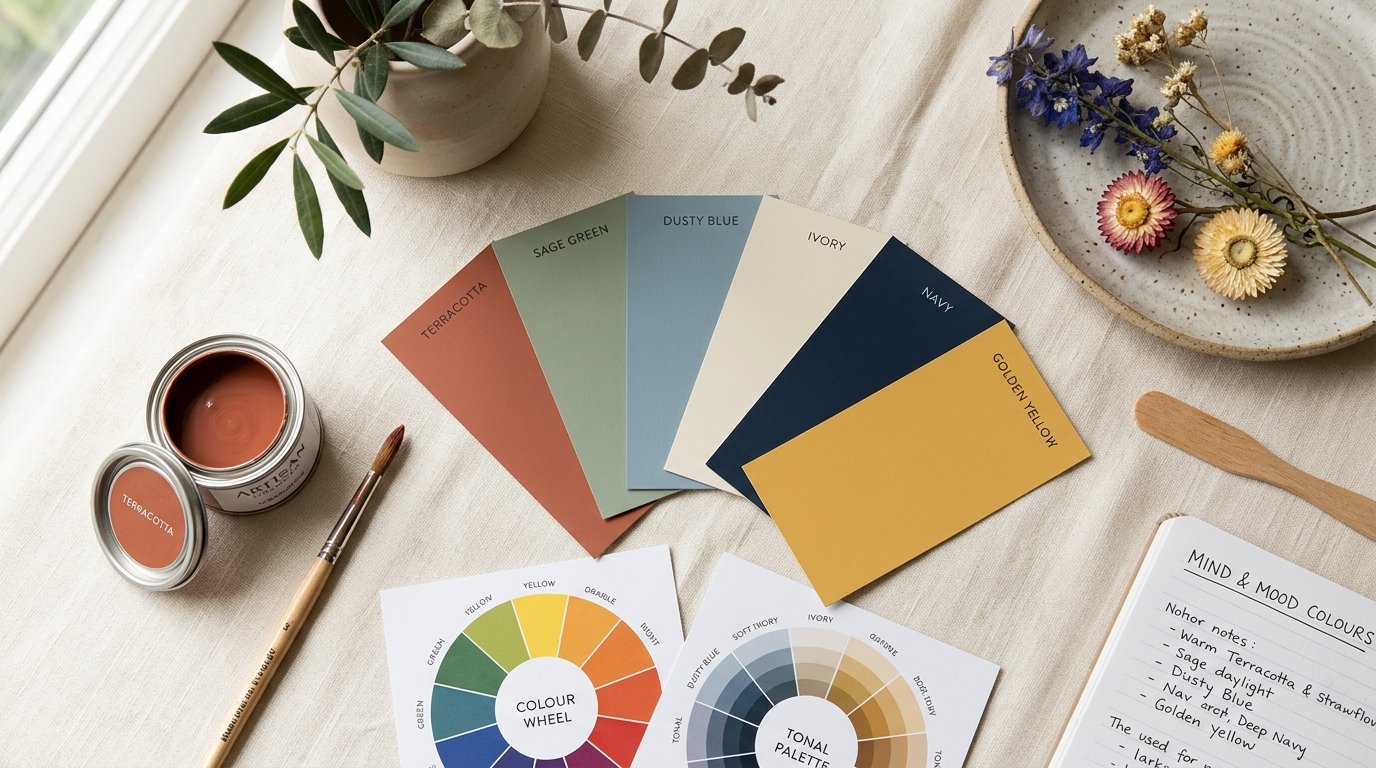 Colour Psychology in Interior Spaces: How Paint Colours Affect Mood, Light, and the Feel of Every Room