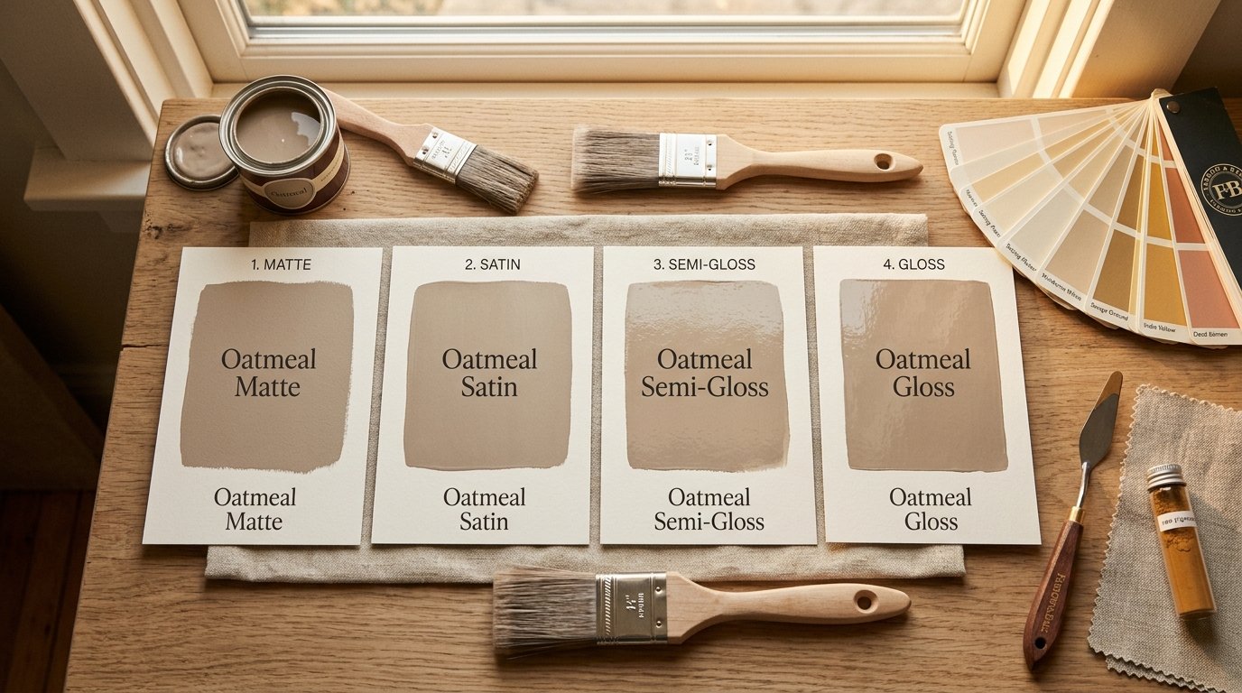 How to Choose the Right Interior Paint Finish: Matte, Satin, Semi-Gloss and Gloss Explained