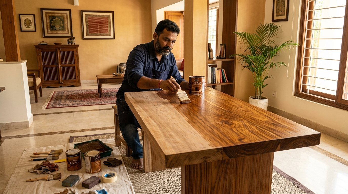 Painting & Refinishing Wooden Furniture: The Complete Indian Homeowner's Guide